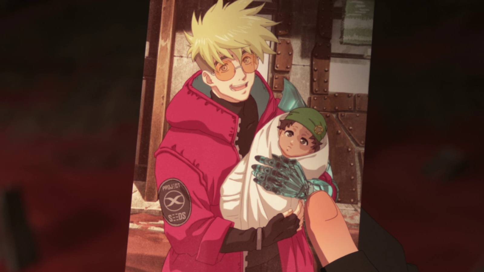 Vash and Baby Rollo – TRIGUN STAMPEDE Episode 5