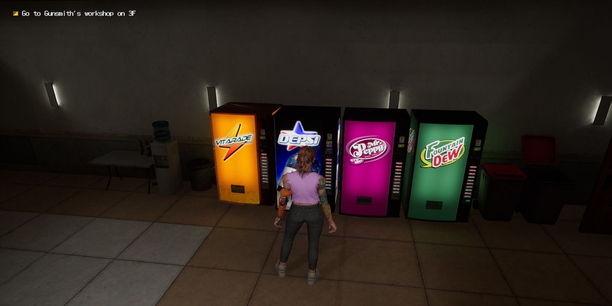 Vending machines in Wanted Dead