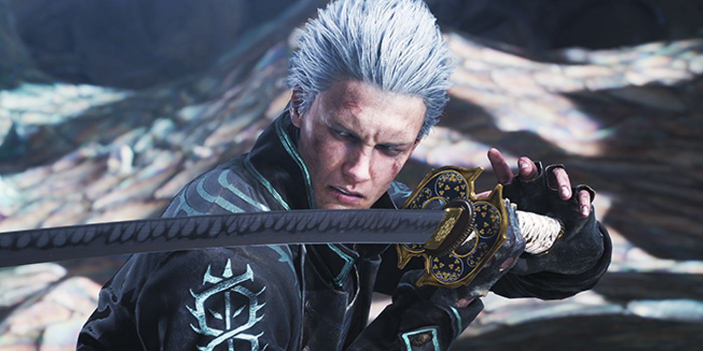 Vergil Devil May Cry Fighting Stance