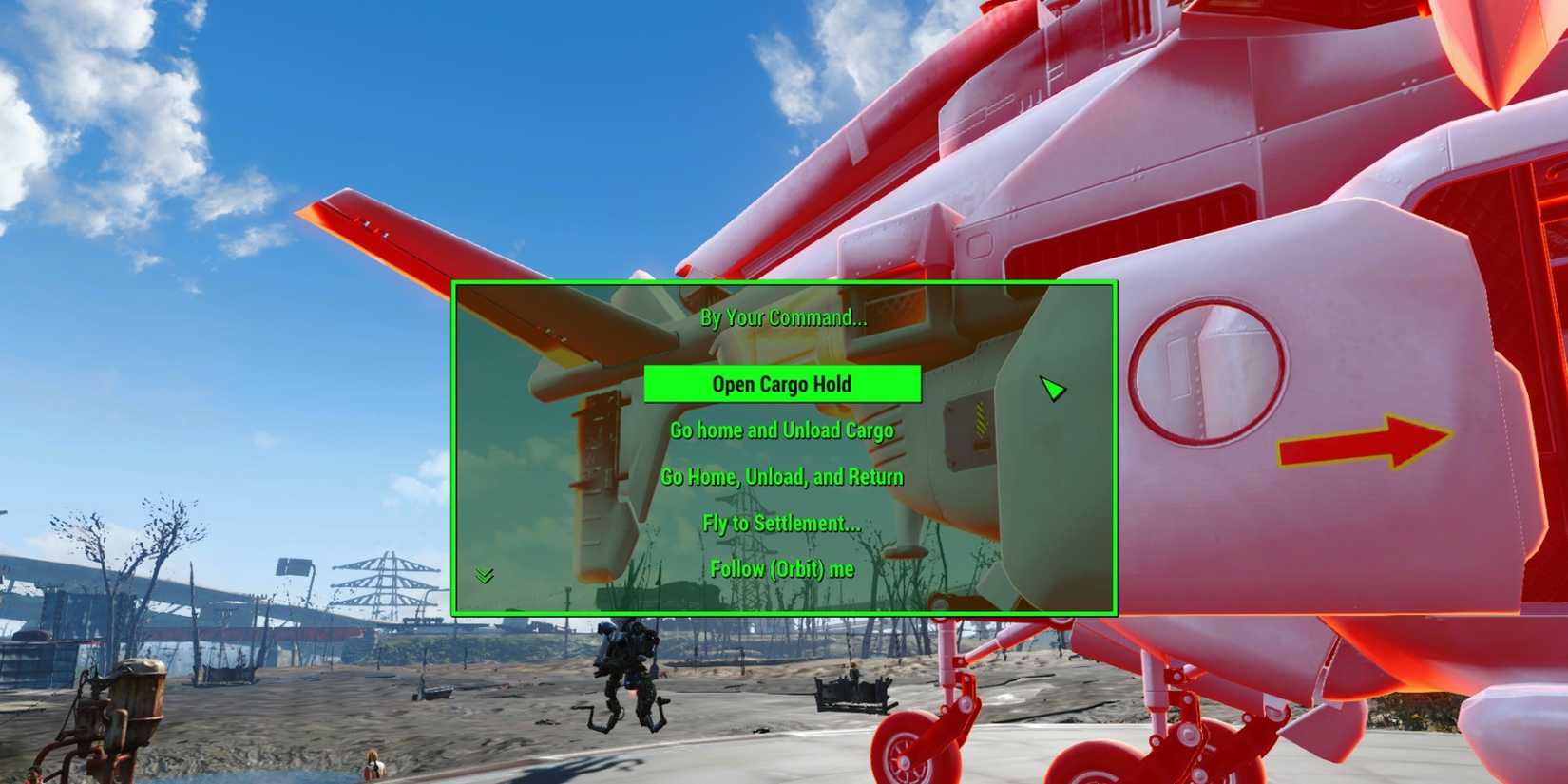 VERTIBIRD in fallout 4