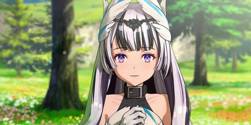 Veyle in a Fire Emblem Engage cutscene