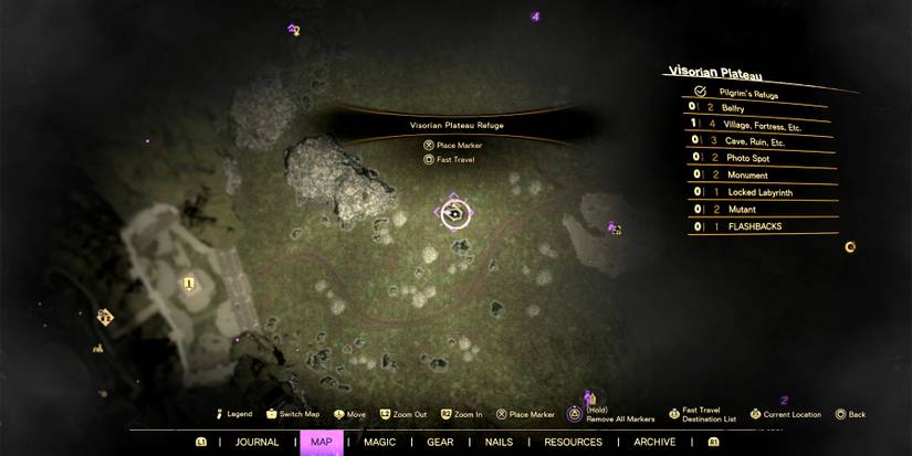 visorian plateau labyrinth location in forspoken