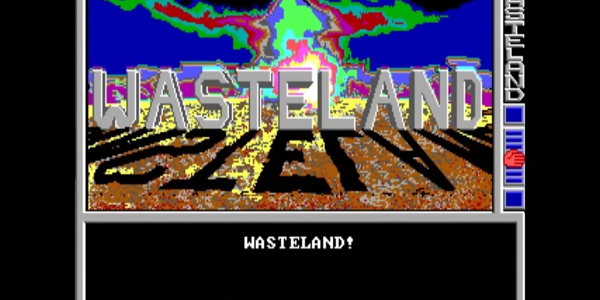 A screenshot from Wasteland