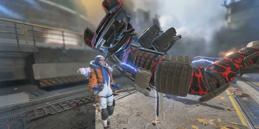 Wattson attacking a Legend