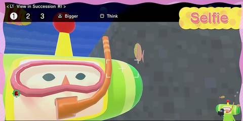 We Love Katamari Reroll Selfie Mode Screenshot