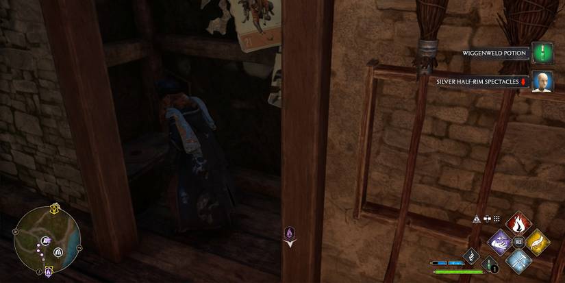 what to do inside hagrid hut in hogwarts legacy