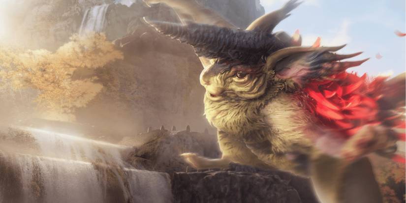 Venomglider secretes poison from the flowers on its body