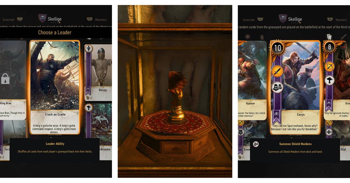 where to find rare gwent cards witcher 3 The Witcher 3: How To Get All DLC Gwent Cards (Skellige Deck/Hearts Of  Stone)
