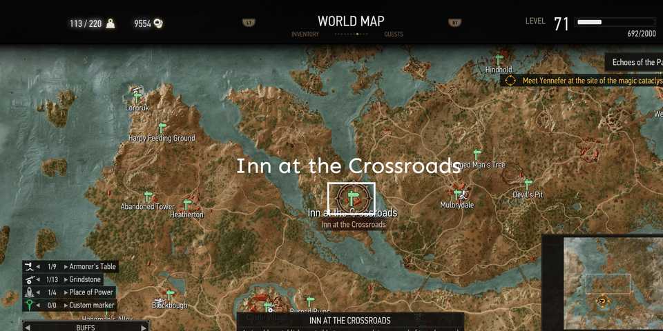Witcher-3-Inn-At-The-Crossroads-Map