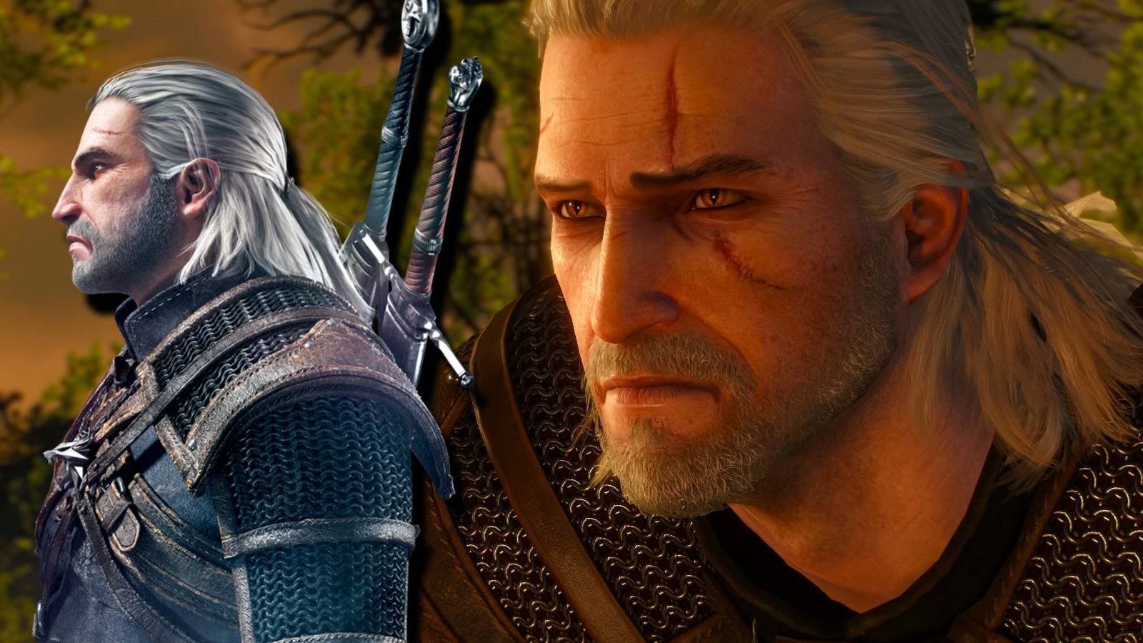 Witcher 3 - Worst Choices You Can Make Header With Double Frowning Geralt