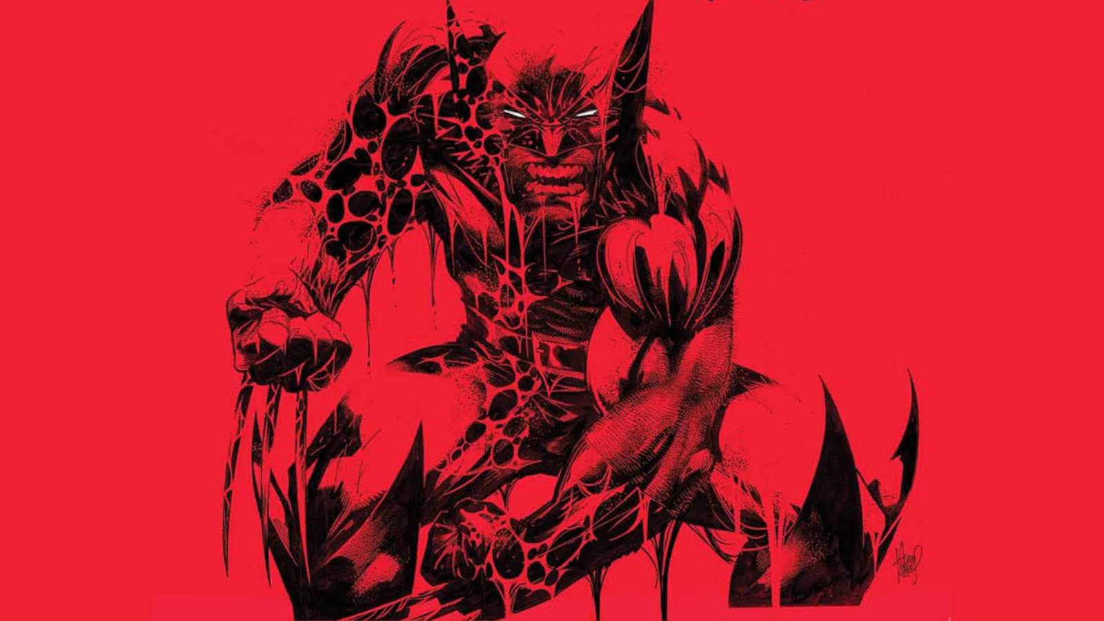 wolverine black white and blood variant