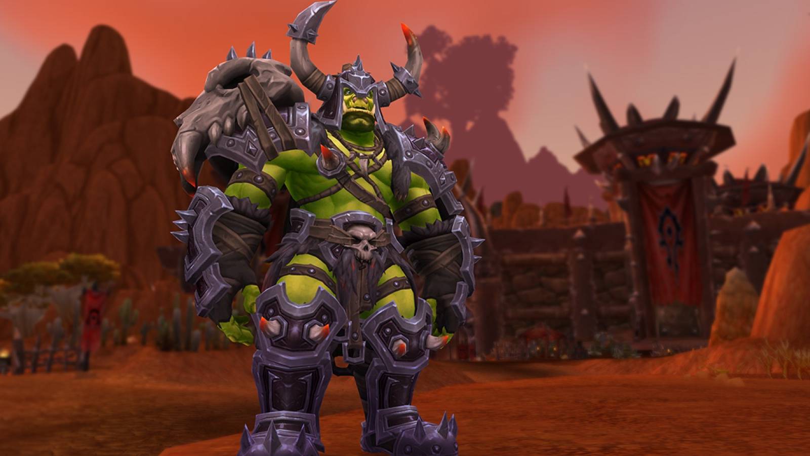 wow df orc drek'thar heritage armor orgrimmar