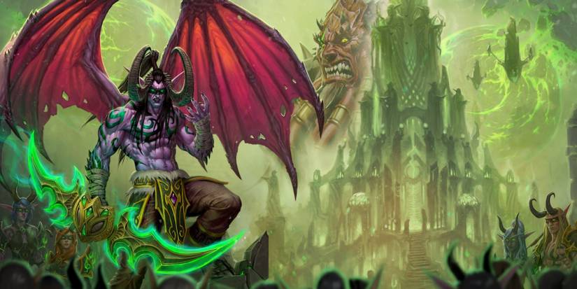wow burning legion illidan kil'jaeden