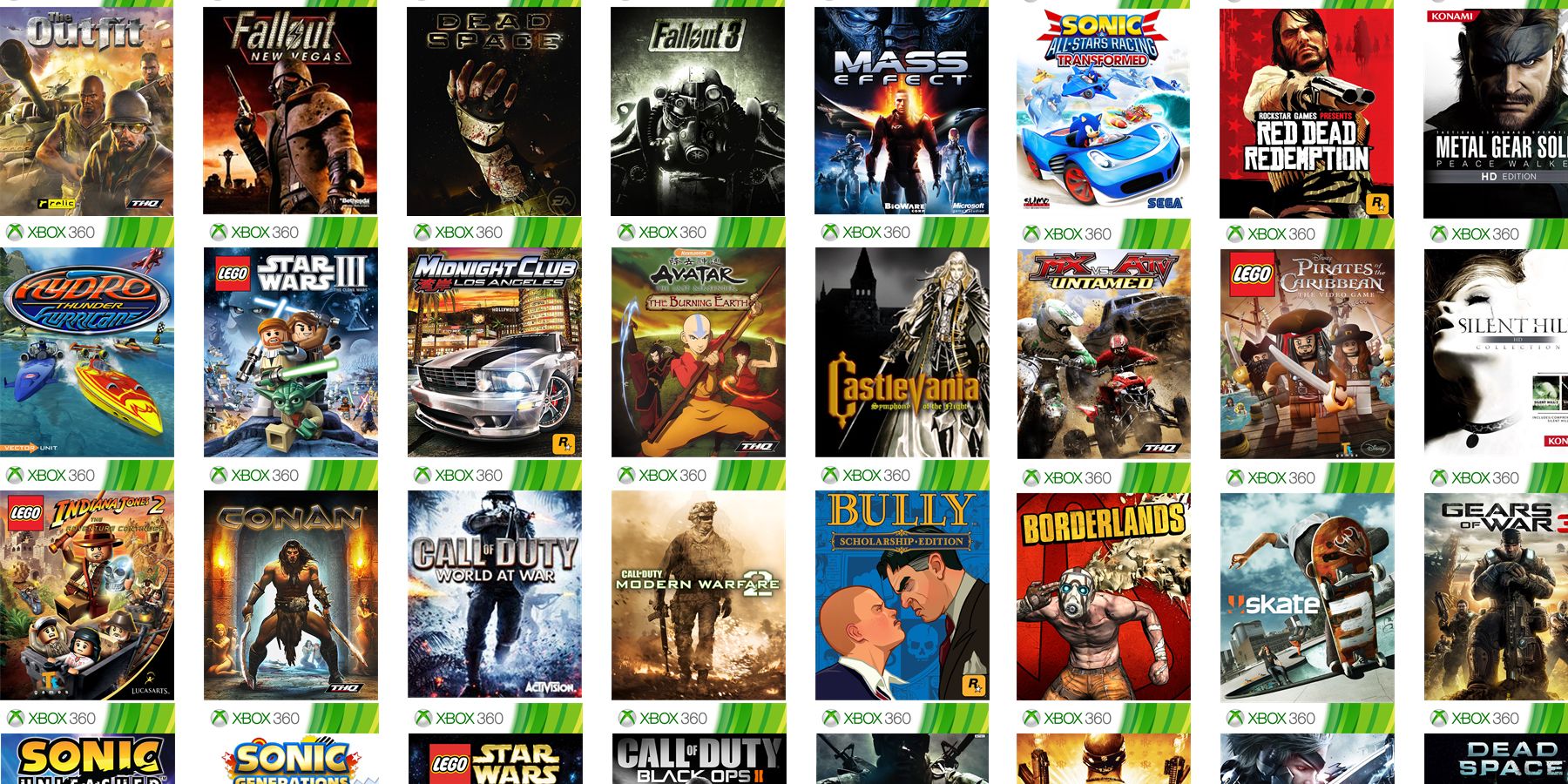 Xbox marketplace clearance