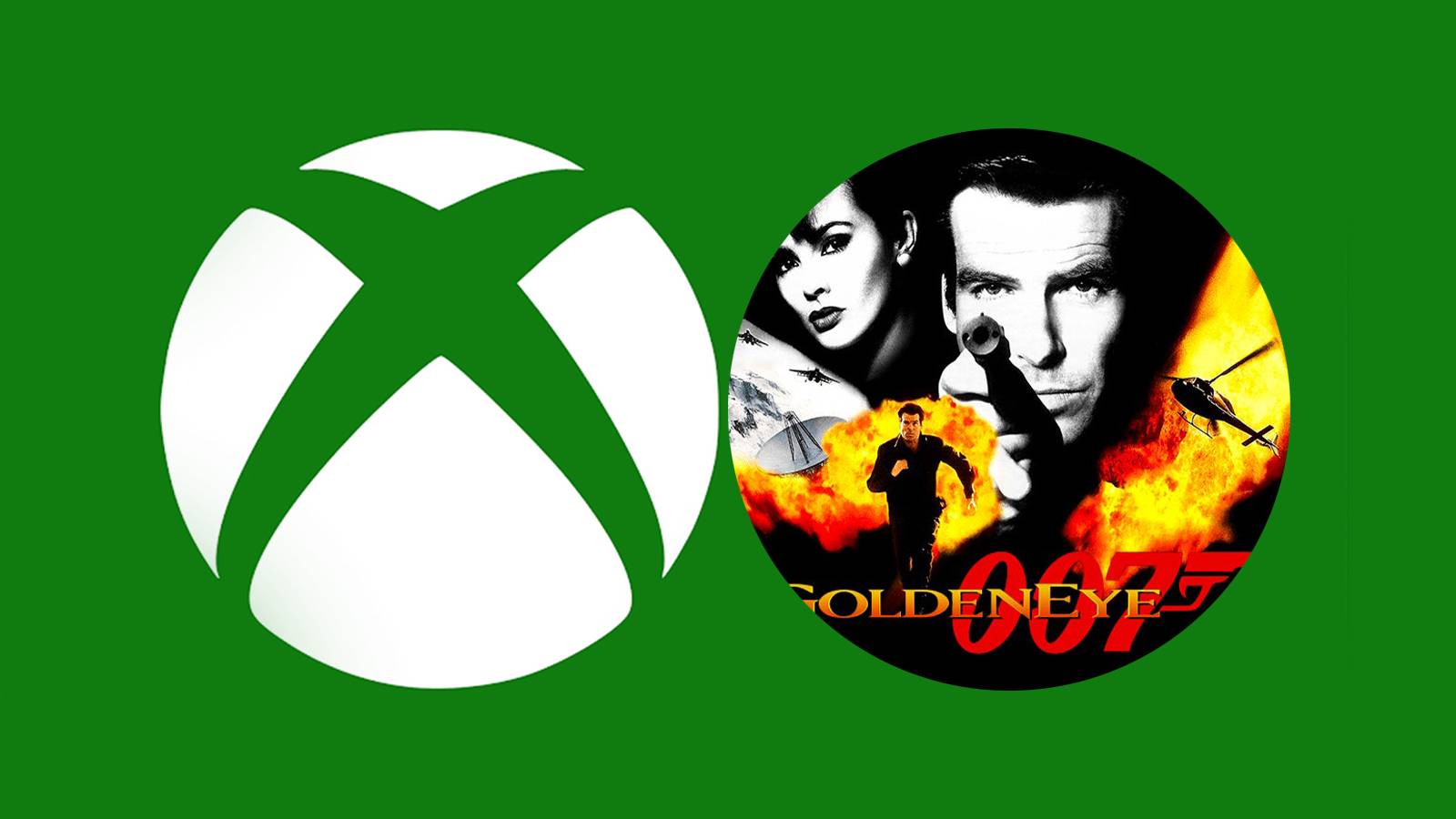 Xbox logo GoldenEye 007 round game cover