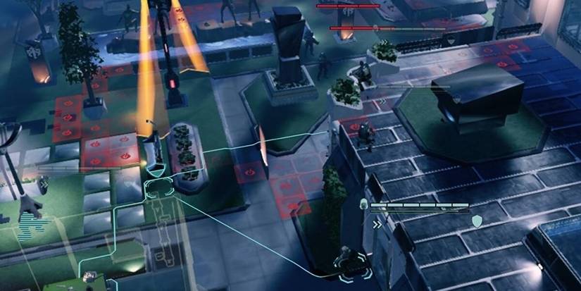 A player choosing somewhere to move in XCOM 2