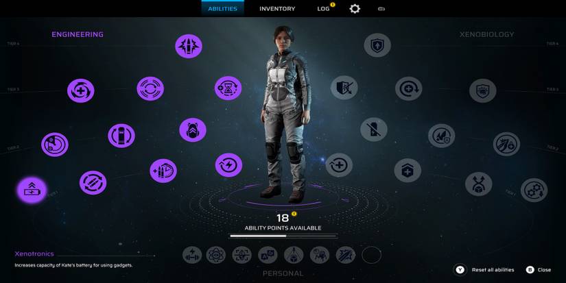 Xenotronics ability in Scars Above