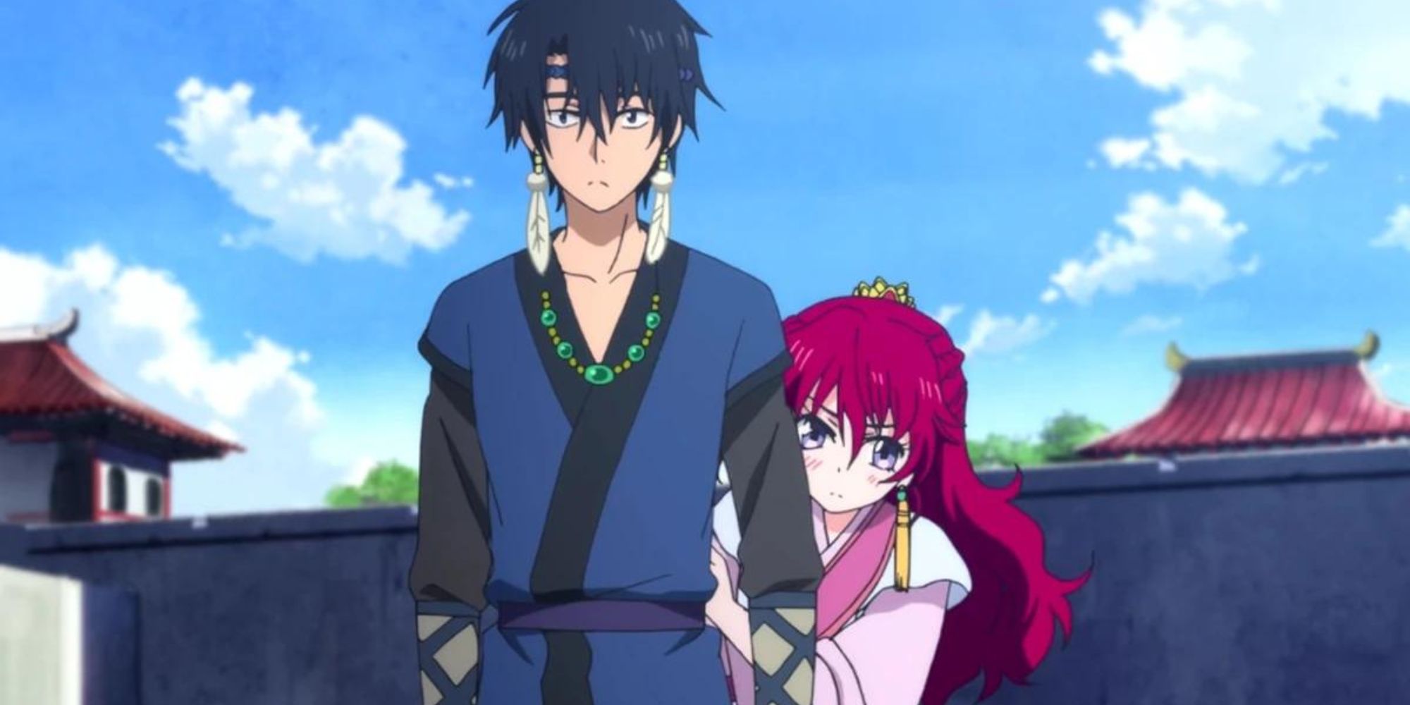 Hak Son and Yona in Yona of the Dawn