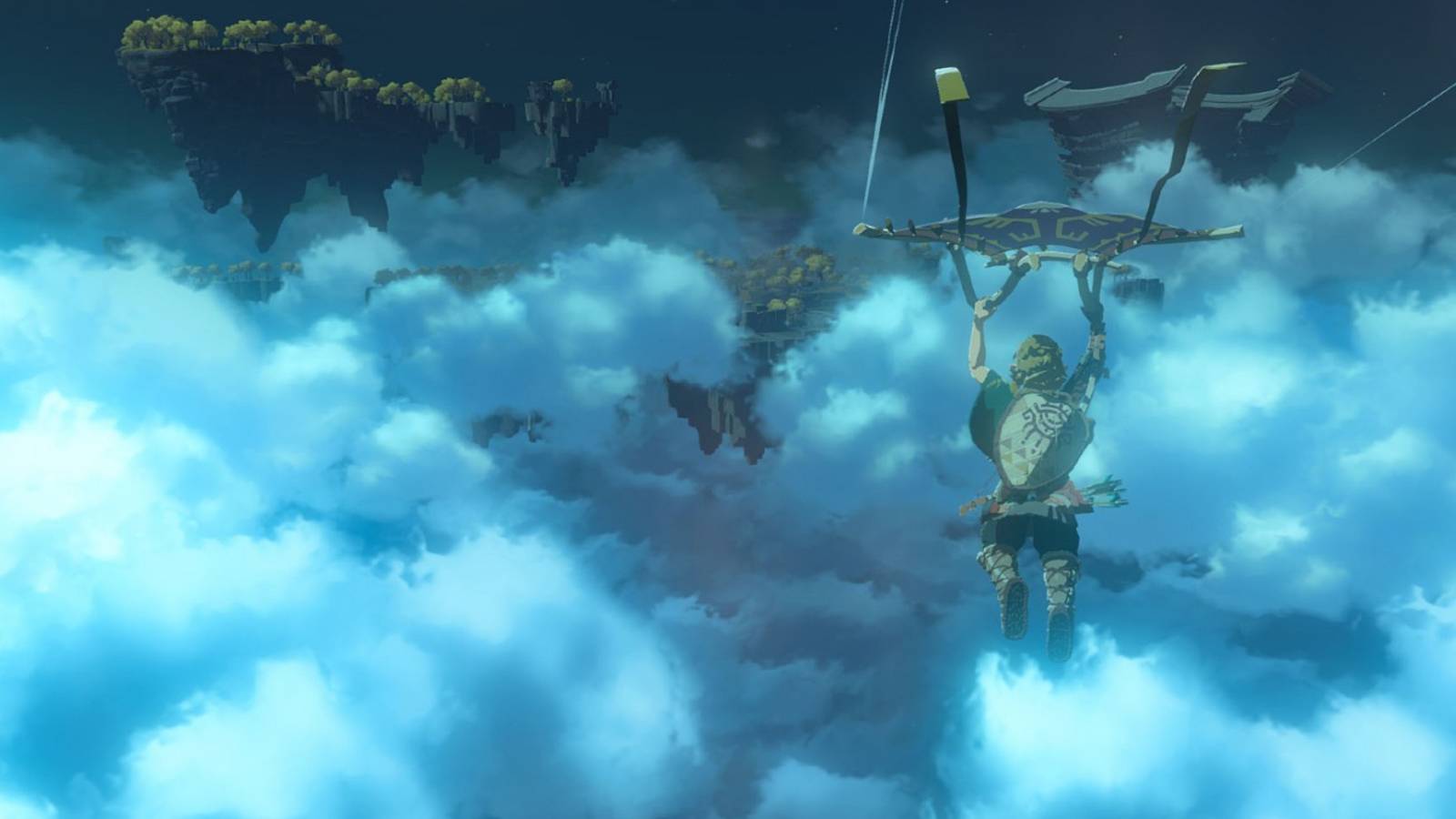 tears of the kingdom gliding sky islands