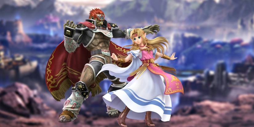 zelda and ganon in smash bros ultimate