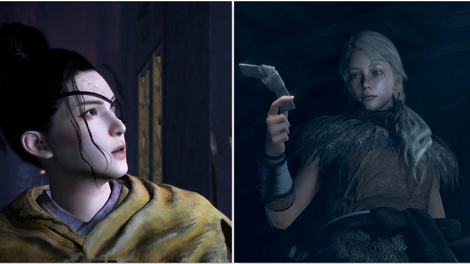 Your created characters in Wo Long and Nioh 2