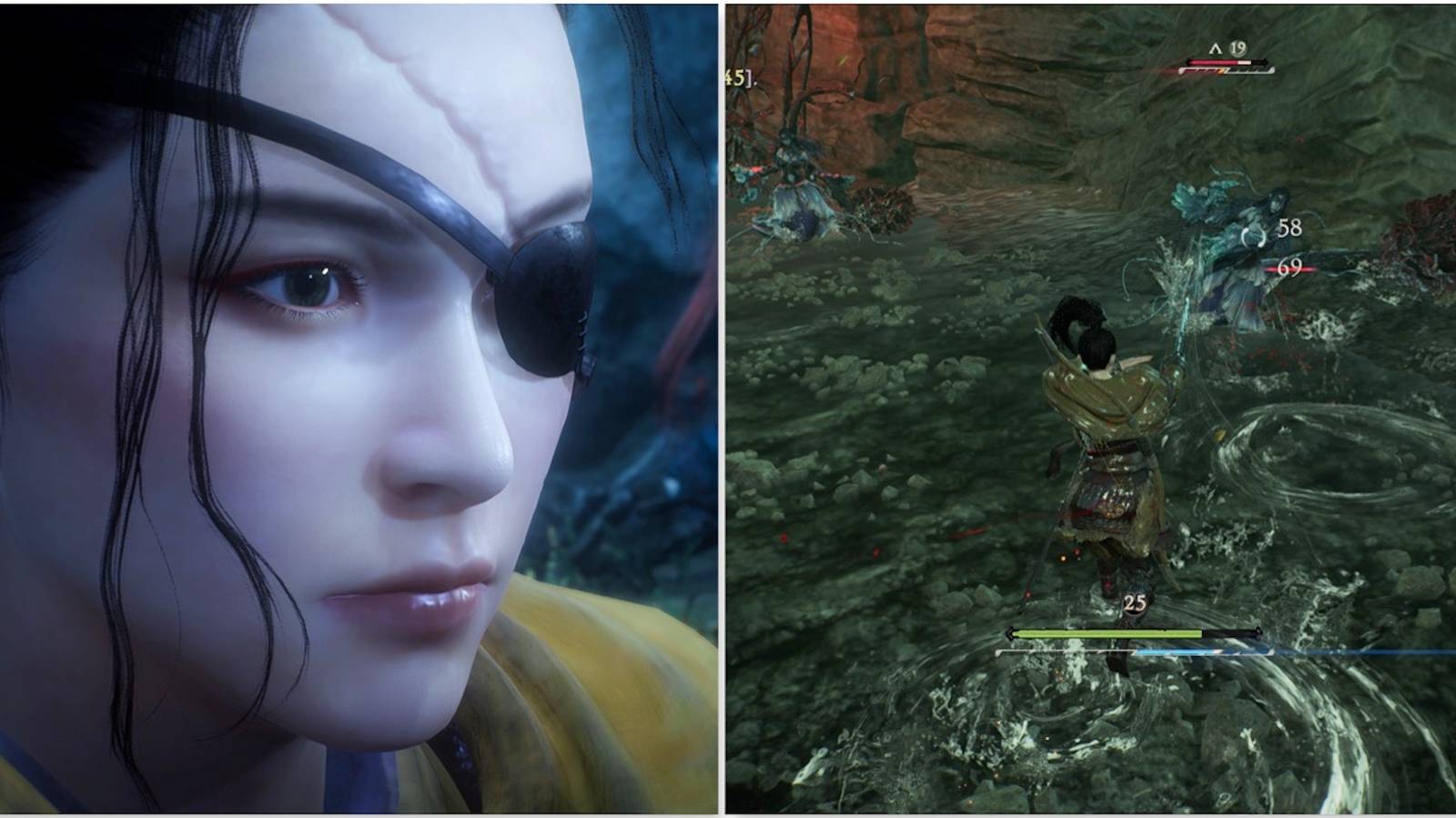 Your character and fighting enemies in Wo Long Fallen Dynasty