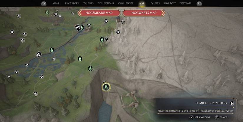 The Tomb of Treachery in Hogwarts Legacy