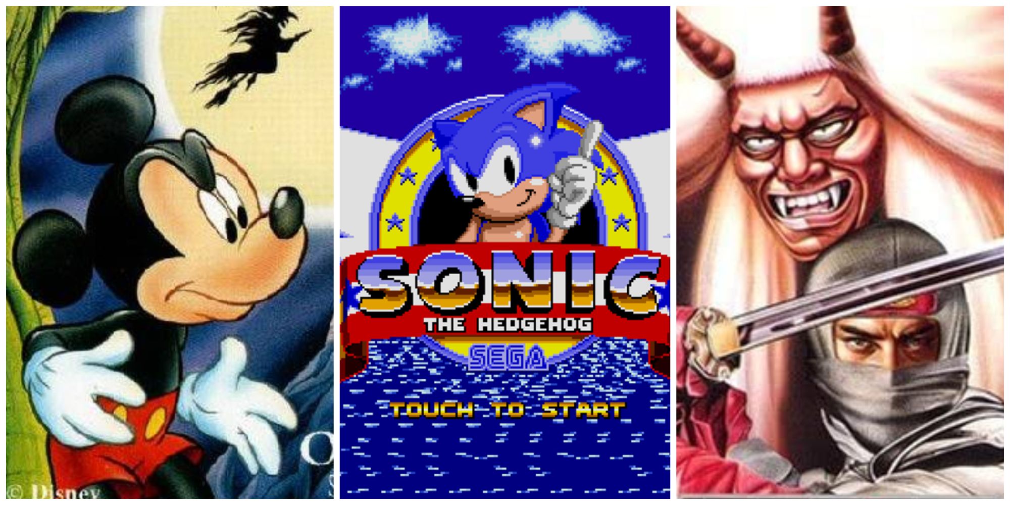 16 Bit Sega Games