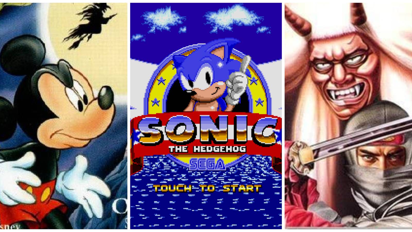 16 Bit Sega Games