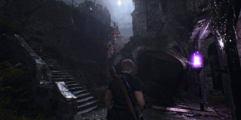 resident evil 4 castle drawbridge entrance