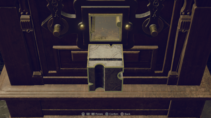 Resident Evil 4 Remake: Throne Room Square Locked Box