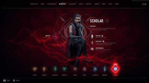 Vampire The Masquerade_Bloodhunt_Archetype_Tremere_Scholar