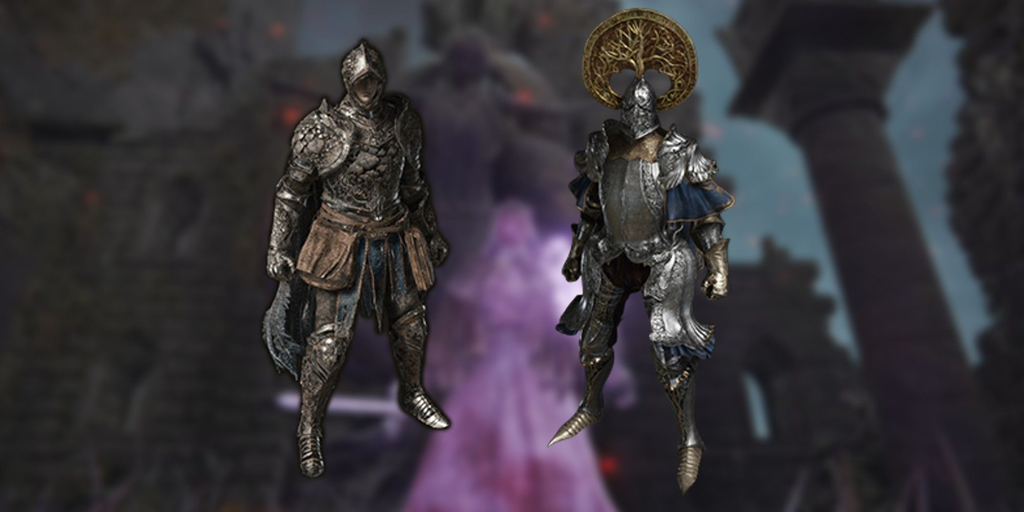 the scaled armor and royal knight armor sets in elden ring
