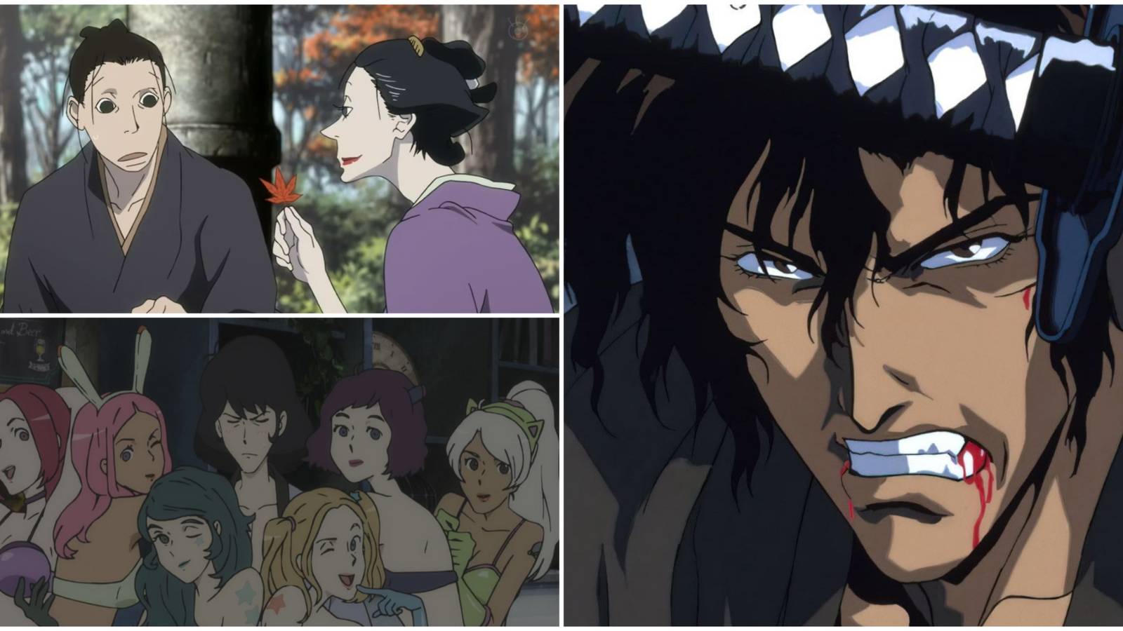 Best Anime Ronin- Masanosuke Akitsu Goemon Ishikawa XIII Jubei Kibagami