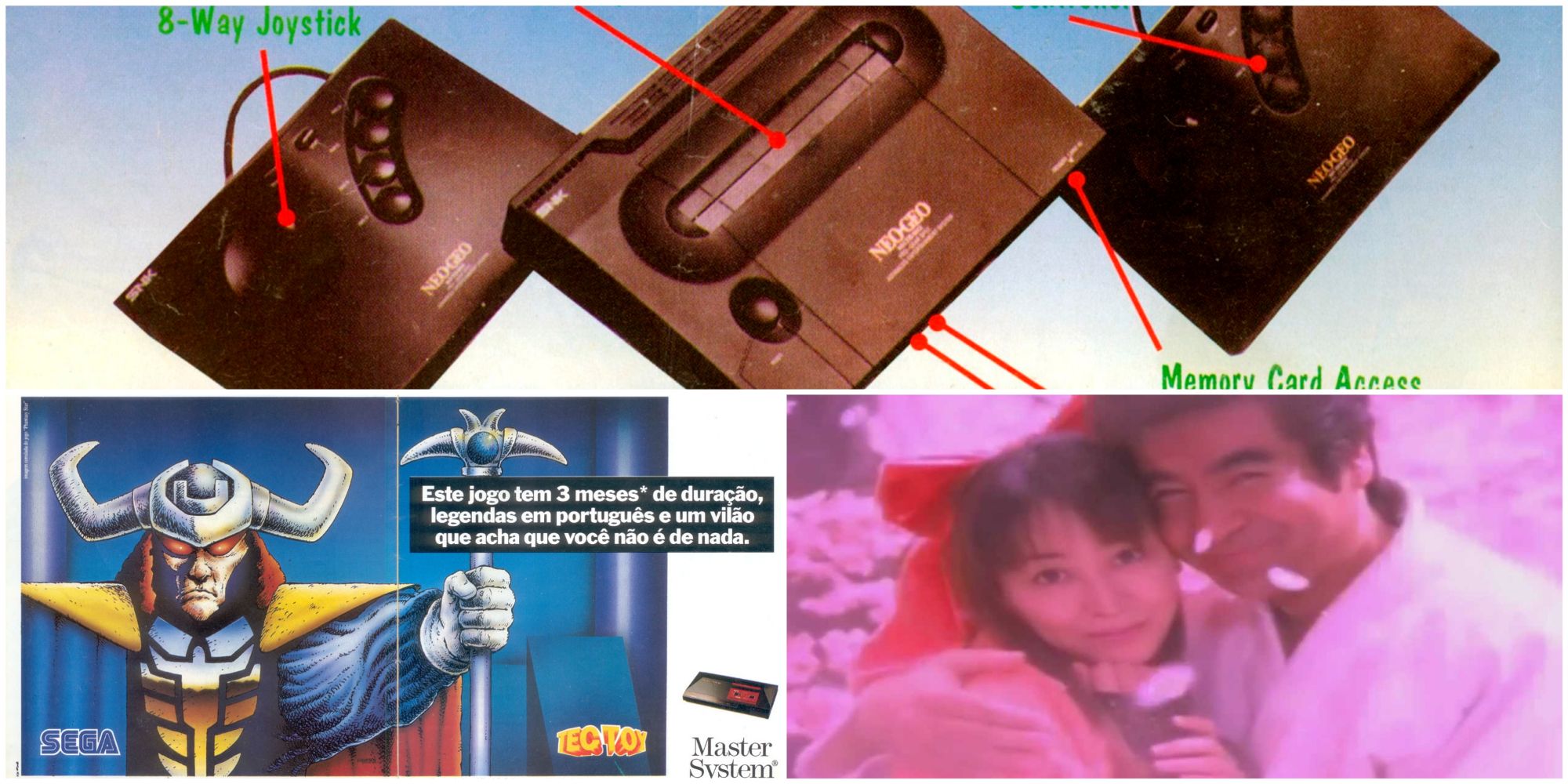 Failed Success Consoles- Neo Geo AES Sega Master System Segata Sanshiro