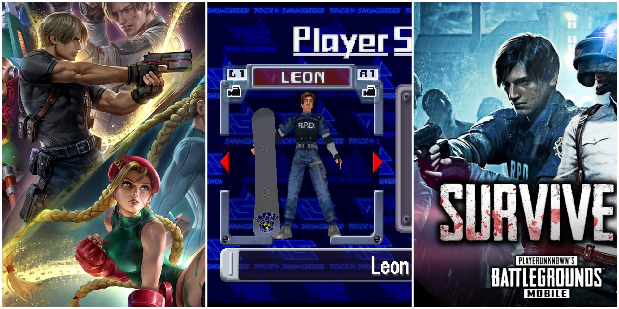 Non-RE Leon Games- Teppen Trick'n Snowboarder PUBG Mobile