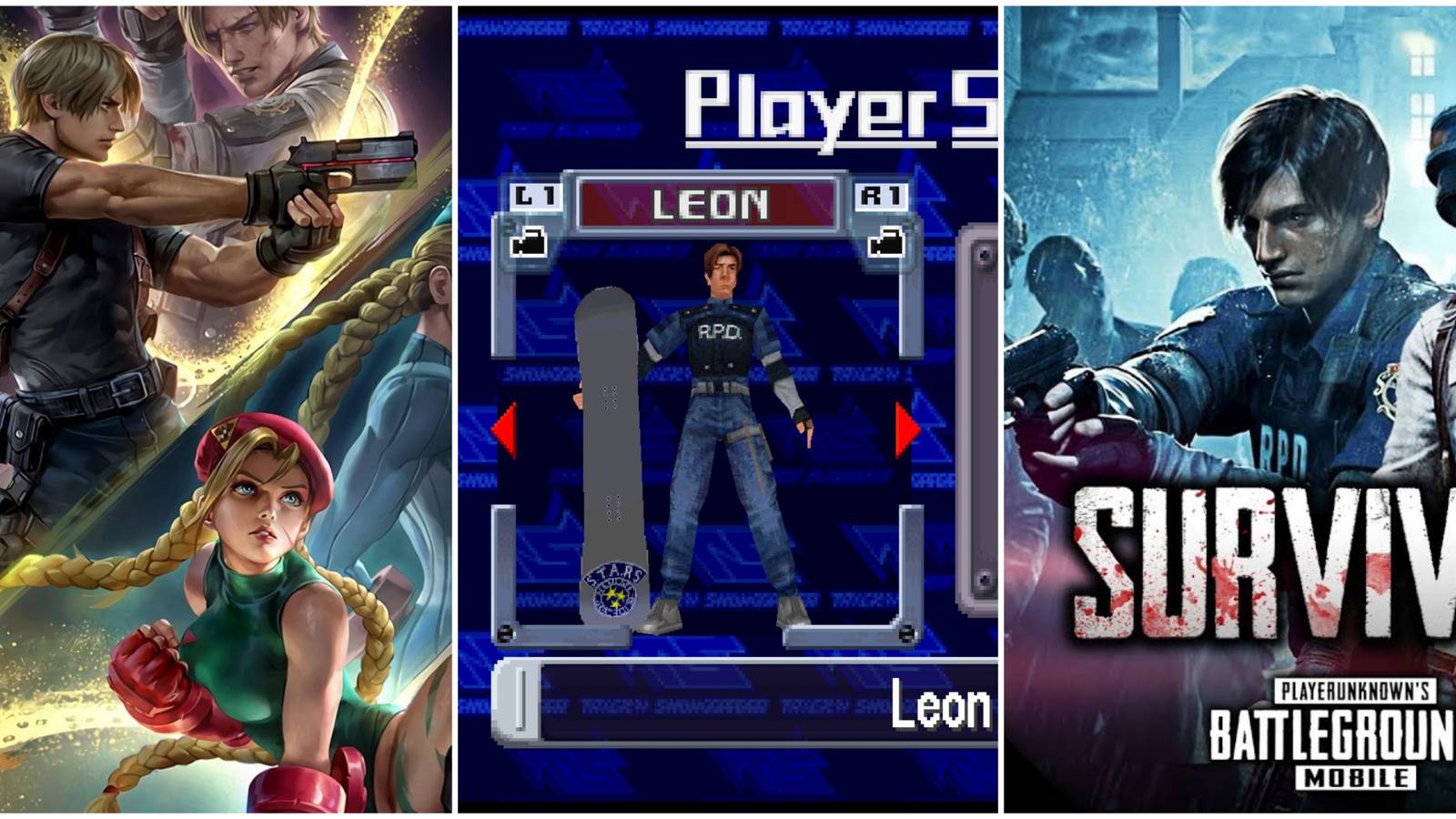 Non-RE Leon Games- Teppen Trick'n Snowboarder PUBG Mobile