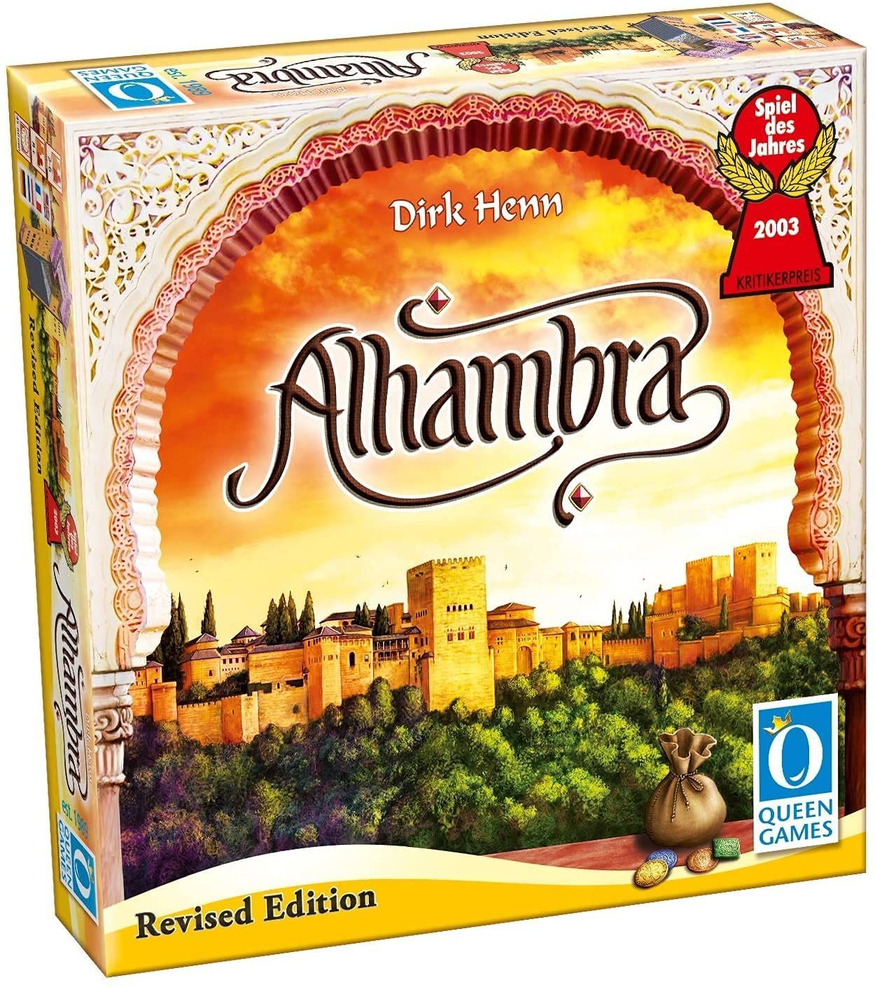 Alhambra: Revised Edition game box.