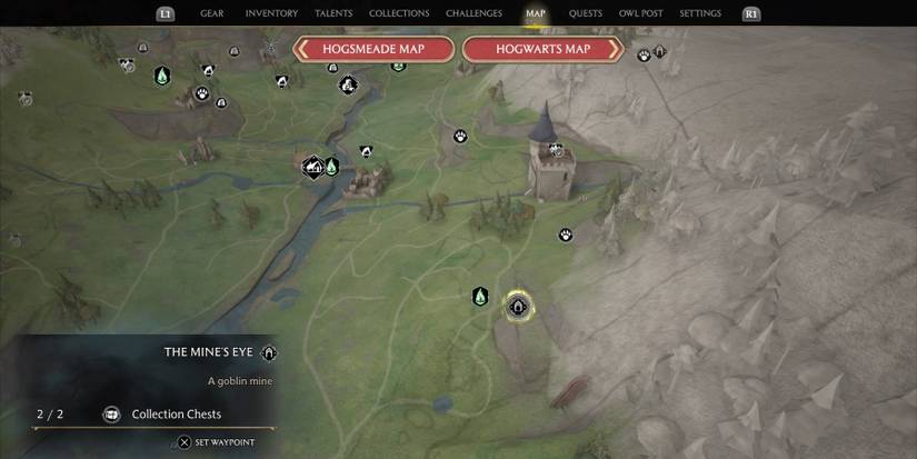 The Mine's Eye in Hogwarts Legacy