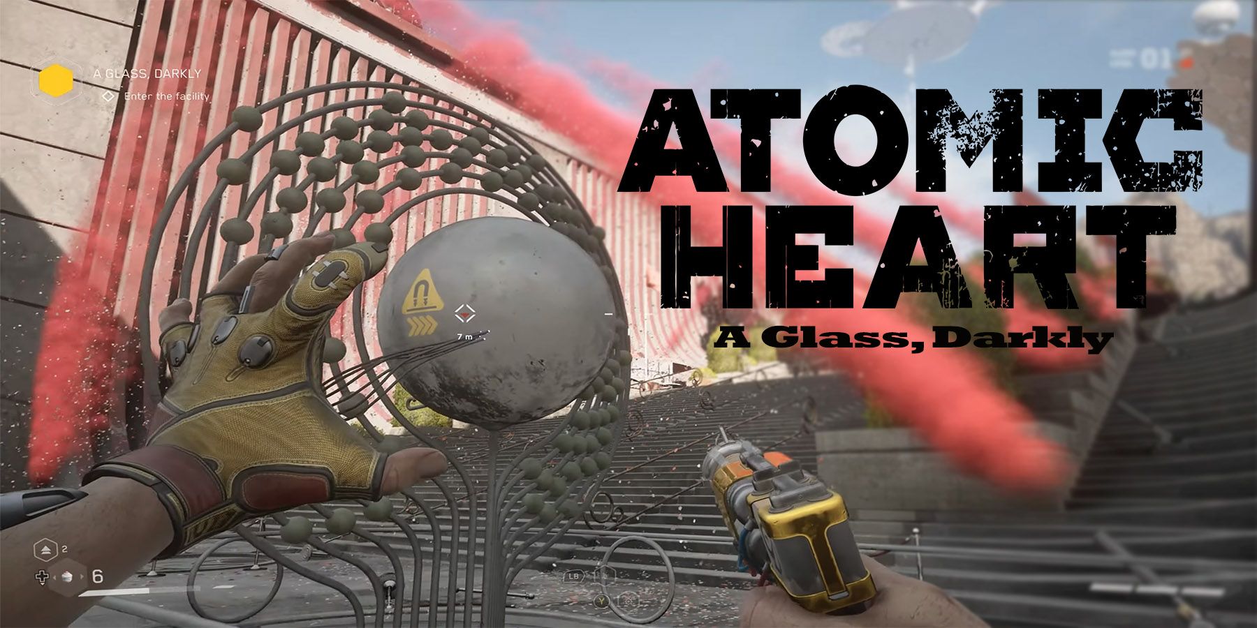 complete guide for a glass darkly mission in atomic heart. 