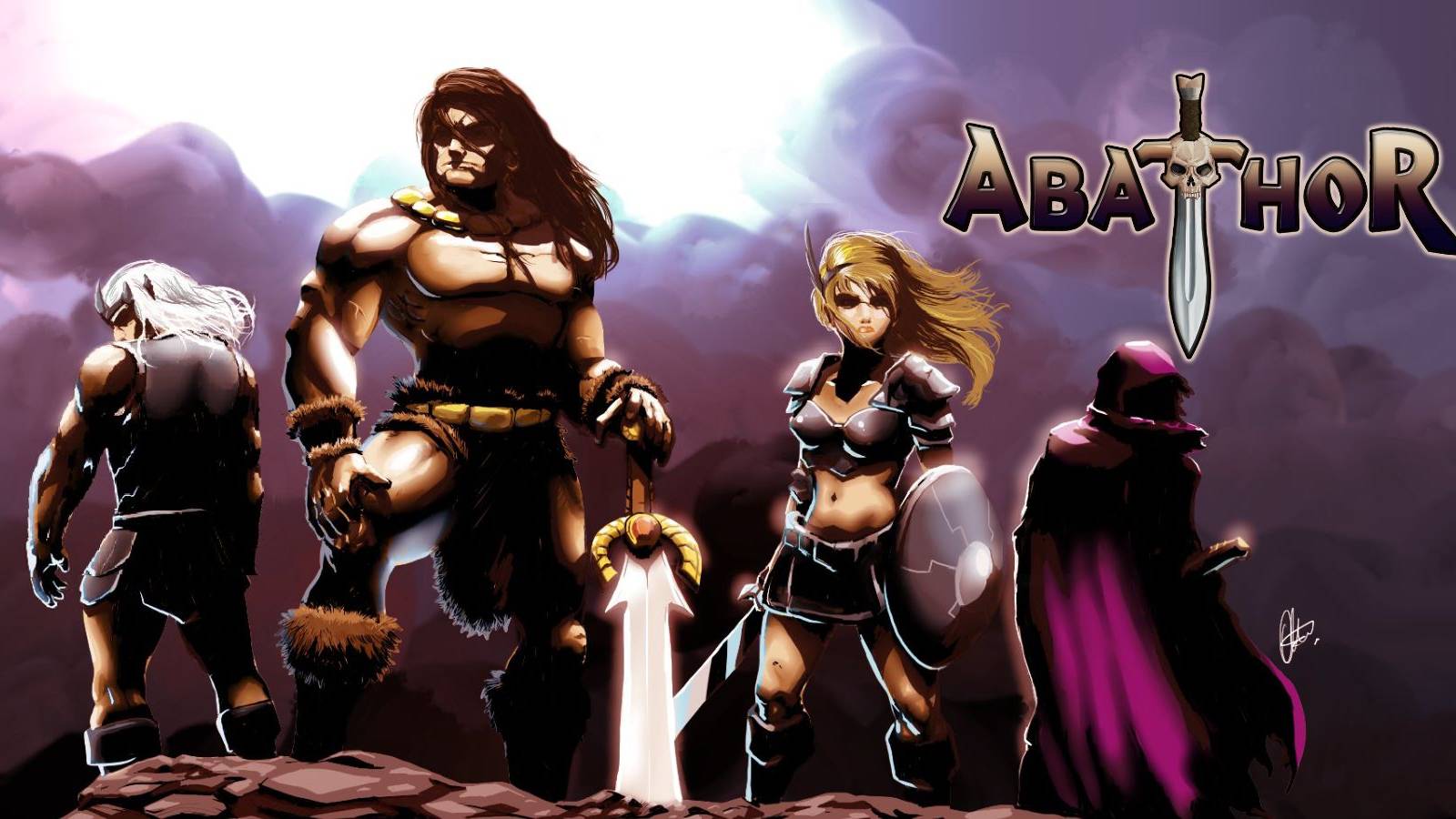 Abathor characters cover art