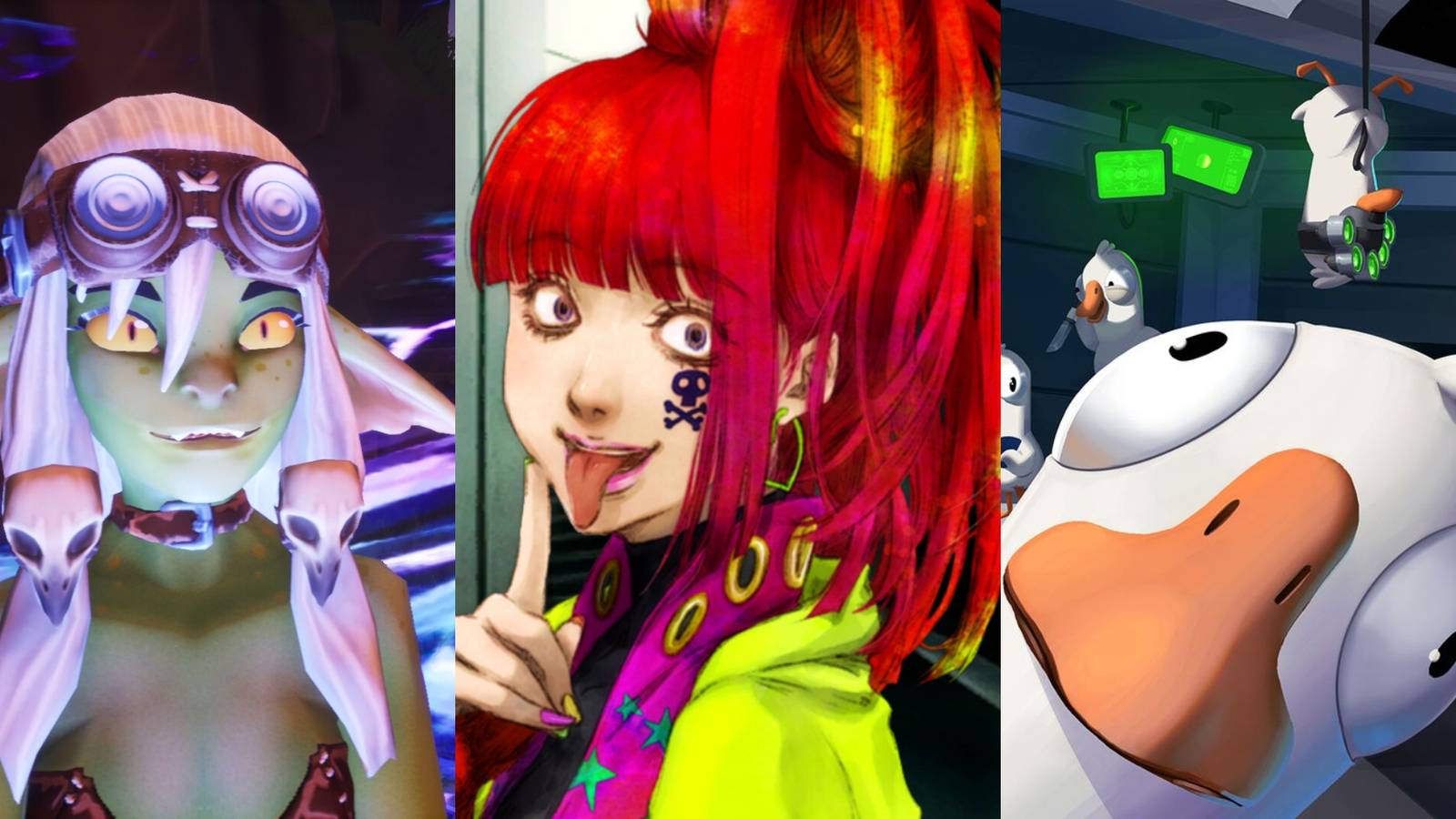 Acora in Eville, SQ in GNOSIA, ducks in Goose Goose Duck