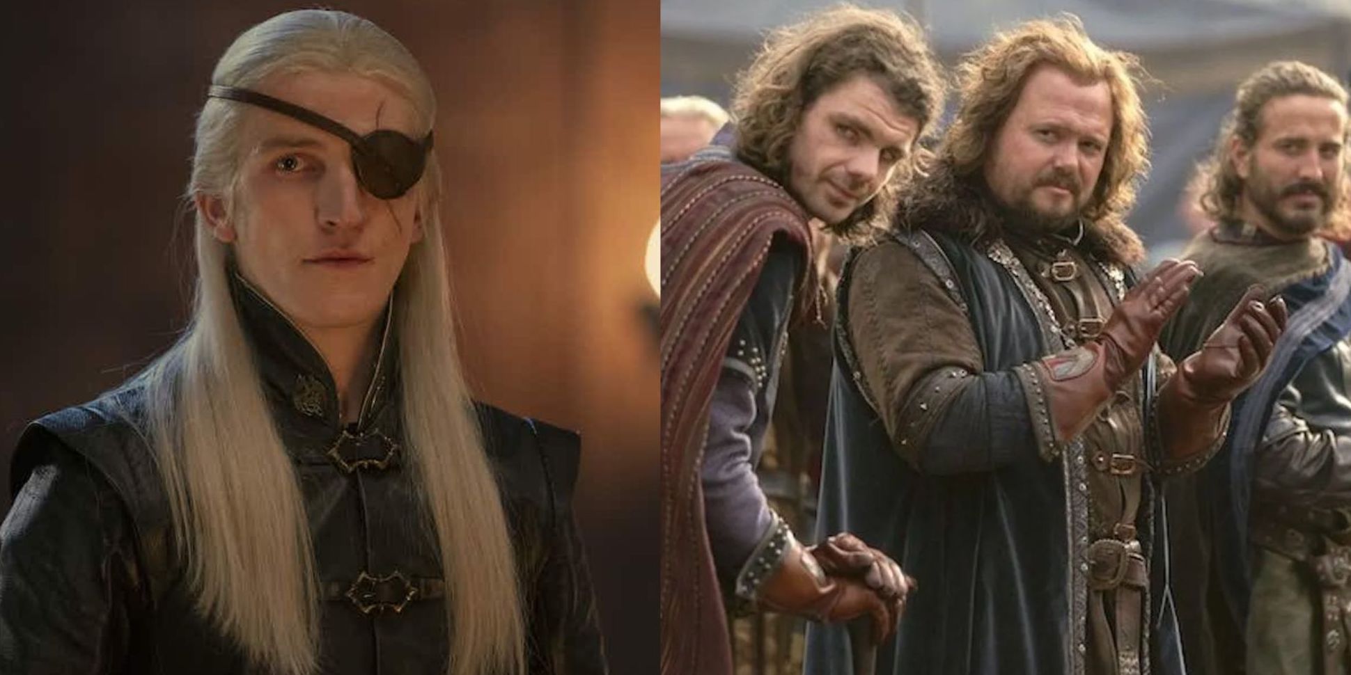 Aemond Targaryen Ser Lyonel Ser Harwin And Ser Larys Strong House Of The Dragon