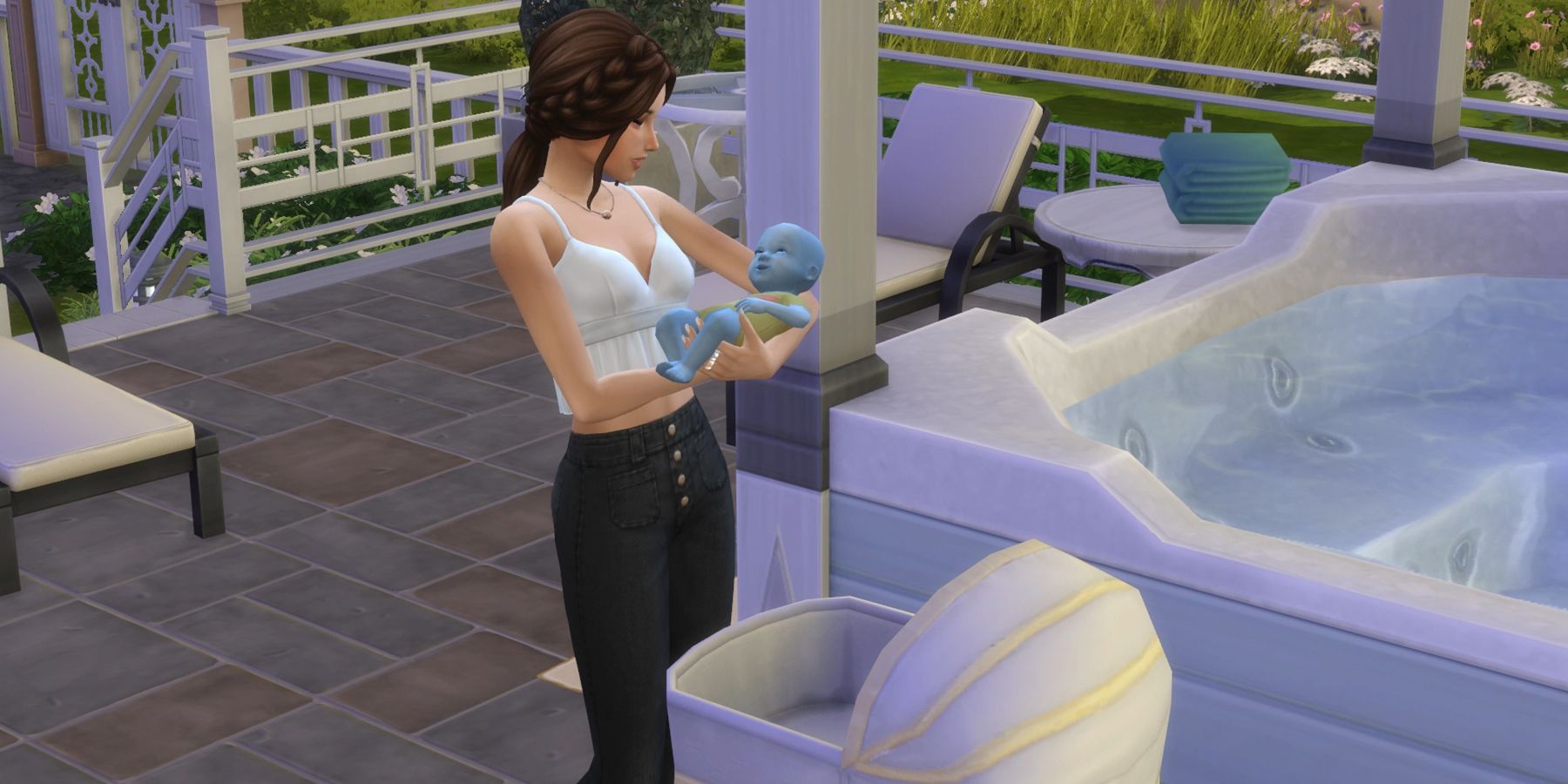 alien baby in the sims 4