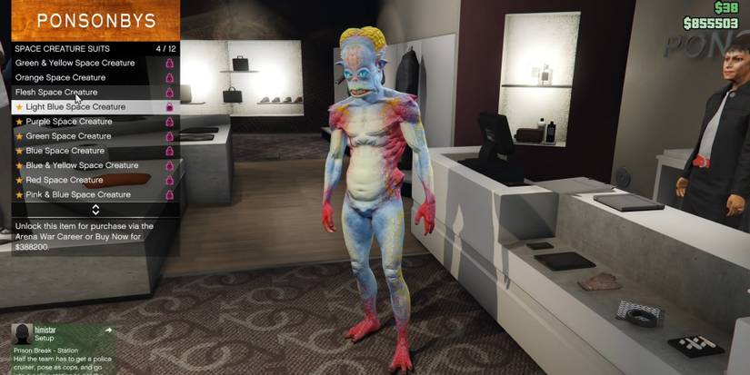 GTA Online Alien Costume