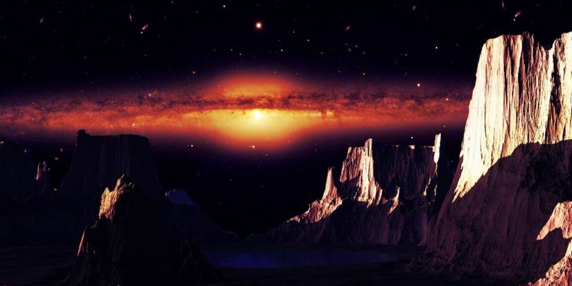 Alien Planet in Star Trek Generations