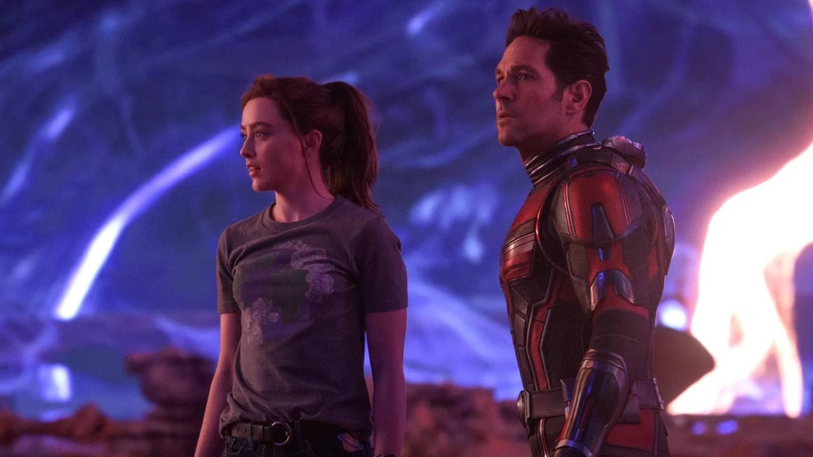 Ant-Man and the Wasp Quantumania Scott and Cassie in the Quantum Realm