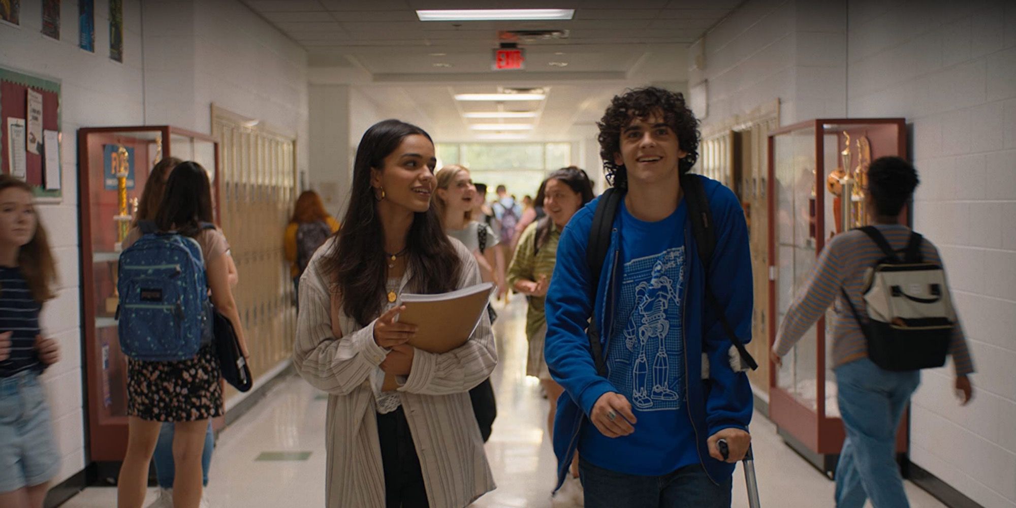 Anthea and Freddy in school in Shazam Fury of the Gods