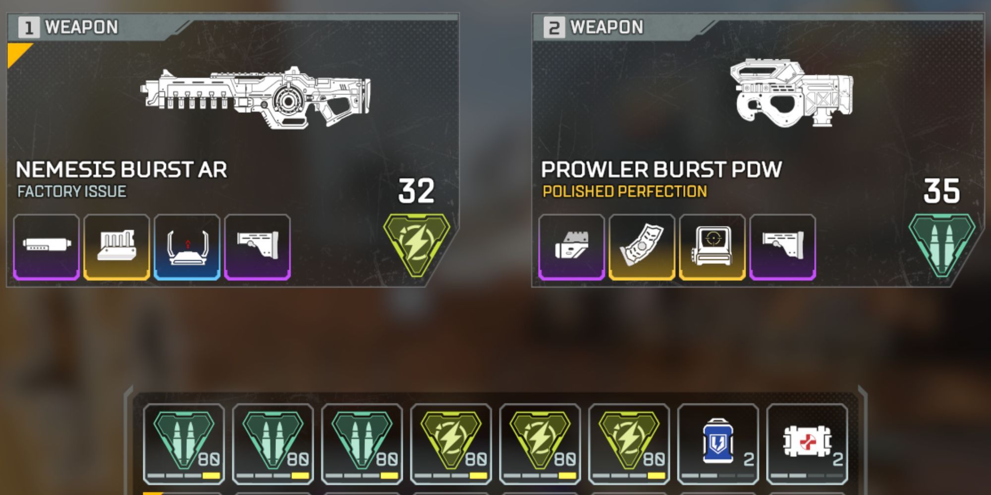 Apex Legends Nemesis Burst AR Prowler Burst SMG