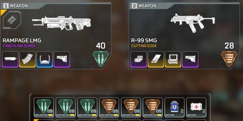 Apex Legends Rampage LMG R99 SMG